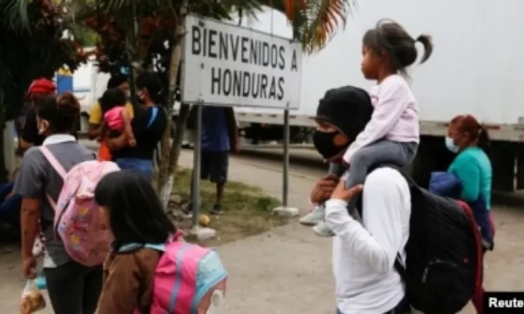 este 2024 un total de 80 mil migrantes han transitado por honduras