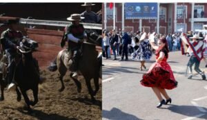 la fiesta del rodeo chileno
