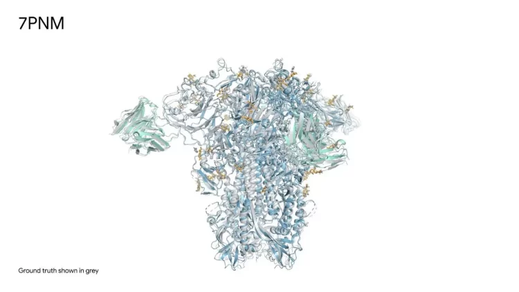 proteina spike reconstruida alphafold 3 97