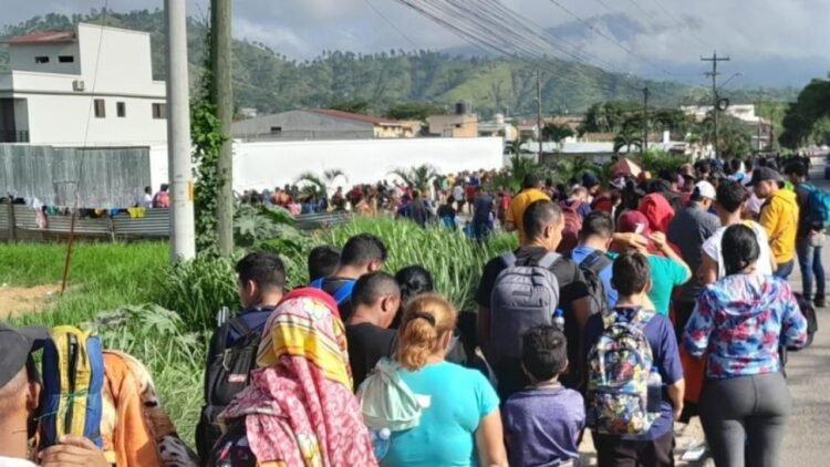 principal paso migrantes por mexico