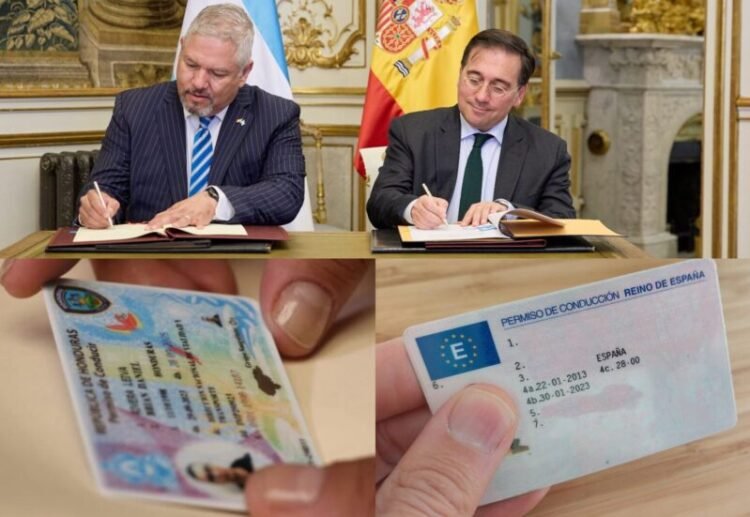 permisos de conducir honduras espana