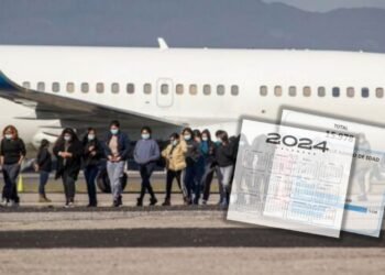 principal hondurenos deportados primeros meses ano 2024 inm migracion