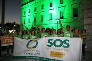 img 4469 el capitolio encendido color verde para concientizar sobre octubre mes de salud mental