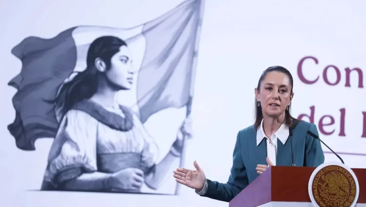 sheinbaum sostiene mexico agachar cabeza