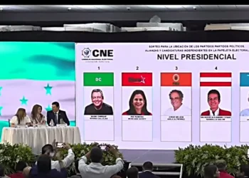 CNE Define Posiciones en la Papeleta Presidencial para las Elecciones Generales 2025 en Tegucigalpa