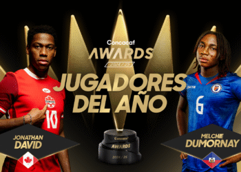 Jonathan David y Melchie Dumornay nombrados Jugadores del Año 2024/25 de Concacaf