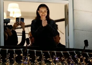 María Corina Machado hace su primera aparición pública después de 11 meses