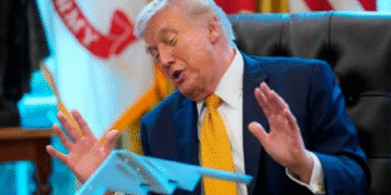 Donald Trump, presidente de los Estados Unidos.