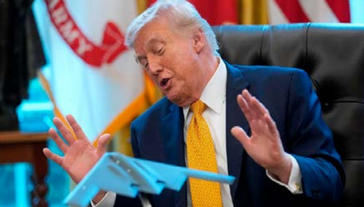 Donald Trump, presidente de los Estados Unidos.