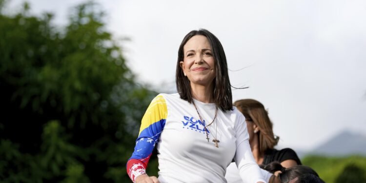 María Corina Machado. El diario de Tenerife.