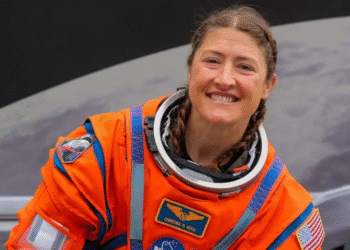13 años después de ser seleccionada para convertirse en astronauta, Koch está realizando su sueño de infancia de viajar a la Luna. GETTY IMAGES