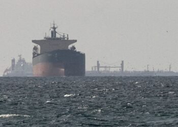 Un carguero cerca del estrecho de Ormuz. (Reuters) Imagen Cortesía de: El Confidencial.