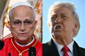 Combinación de imágenes del papa León XIV y el presidente de Estados Unidos, Donald Trump. Foto: Alberto PIZZOLI / Mandel NGAN / AFP "Diario El Comercio. Todos los derechos reservados."