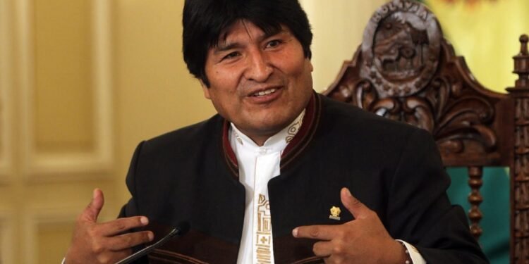 Evo Morales. Imagen cortesía: celag.org