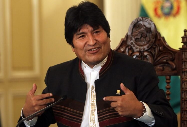 Evo Morales. Imagen cortesía: celag.org