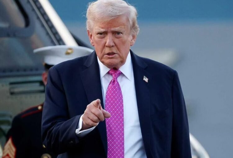 Presidente Donald Trump. Imagen cortesía: elfarolatino.com