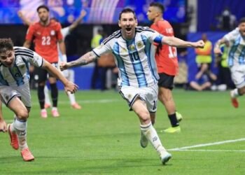 Argentina remontó resultado adverso ganando a Egipto 3-2