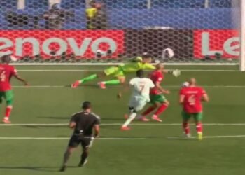 Francia se impuso a Marruecos por 2-0