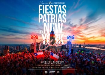 Fiesta chilena en las alturas de Manhattan: una noche de Fiestas Patrias y celebración inolvidable