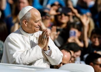 Encuentro del Papa León XIV con los docentes en el jubileo del mundo educativo (ANSA)