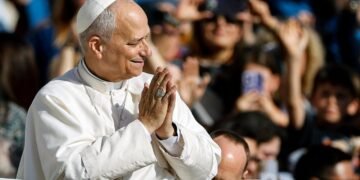 Encuentro del Papa León XIV con los docentes en el jubileo del mundo educativo (ANSA)
